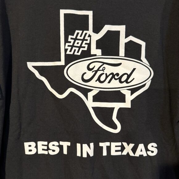 West Texas A&M Basketball T-shirt XL Black Short Sleeve Double Sided Ford WTAMU - Picture 6 of 8